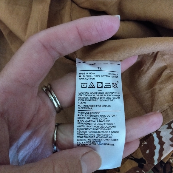 Janie & Jack Butterfly Floral Sweetheart Dress Size 12 Fall Babydoll Dress - Picture 7 of 7